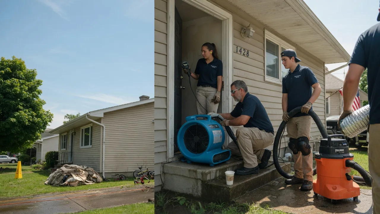 Water Damage Restoration in Eau Claire, PA near me